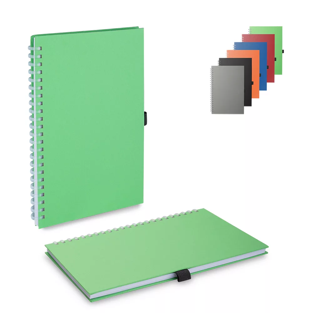 Caderno A5 Capa Dura com 80 Folhas Pautadas