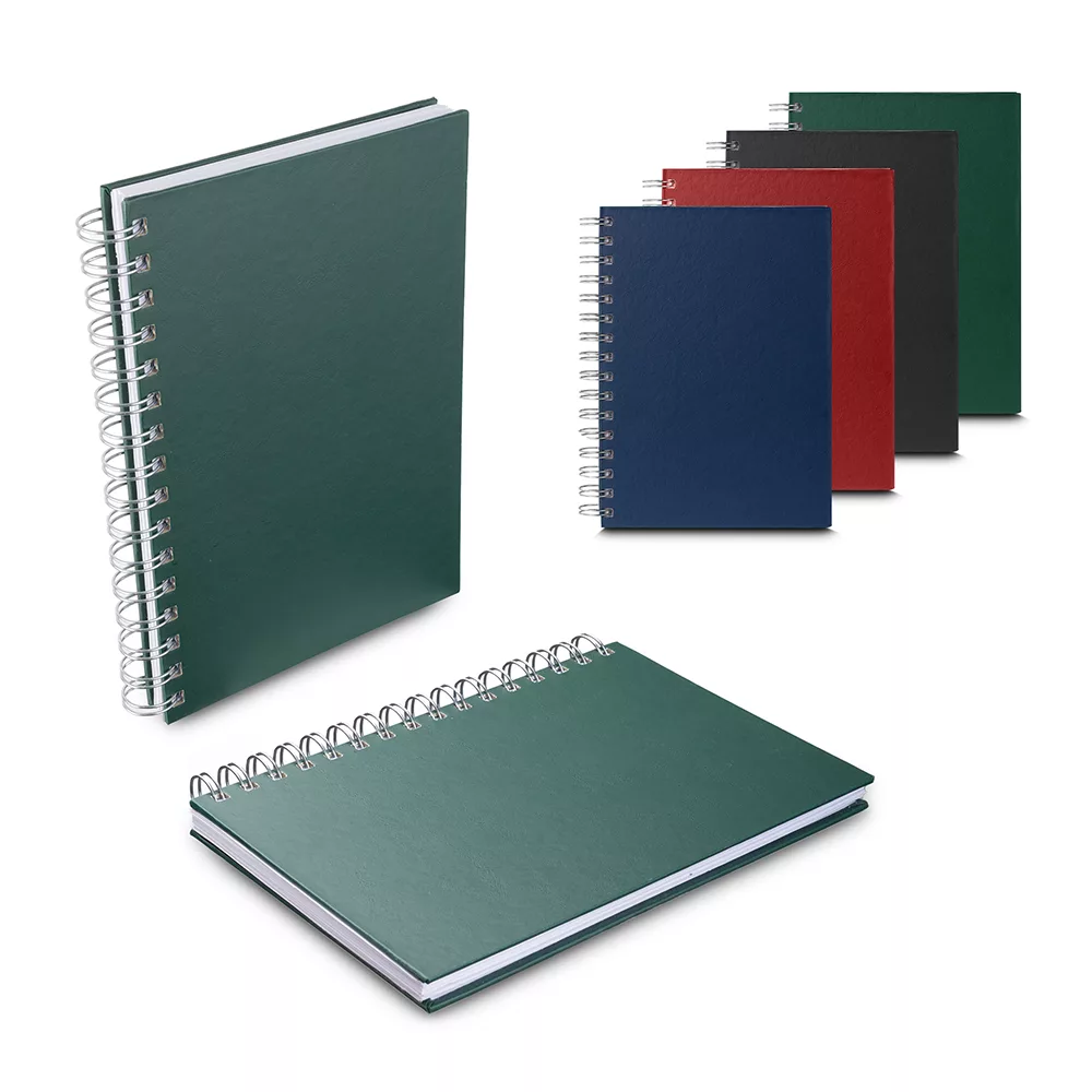 Caderno A5 Capa Dura em Percalux com 100 Folhas