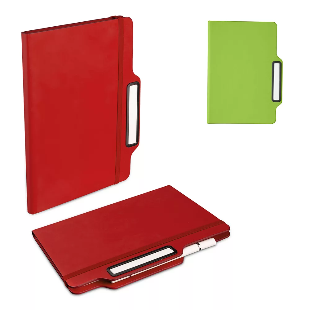 Caderno A5 em PU com Caneta Lápis Infinito