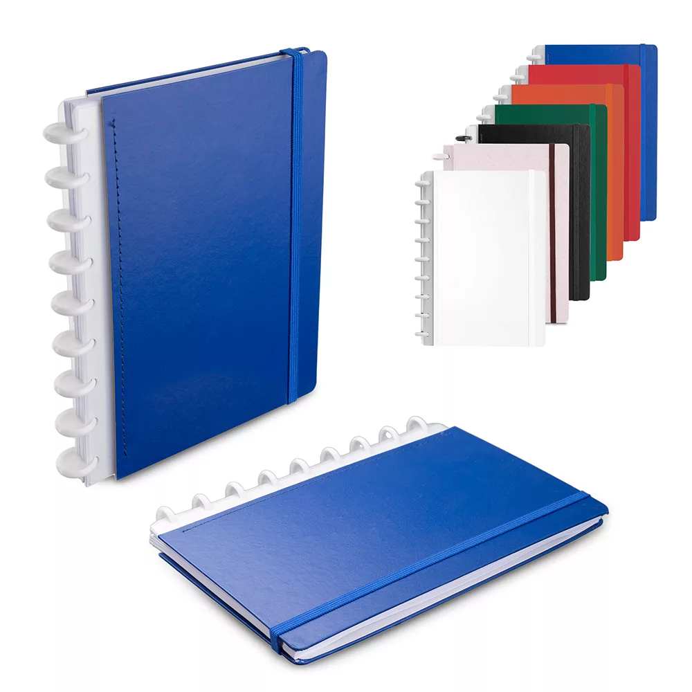 Caderno B5 Planner Capa Dura com Folhas Removíveis
