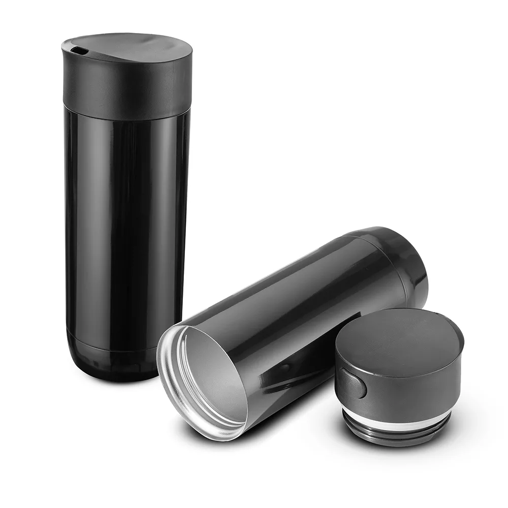 Caneca Térmica em Aço Inox com Isolamento a Vácuo