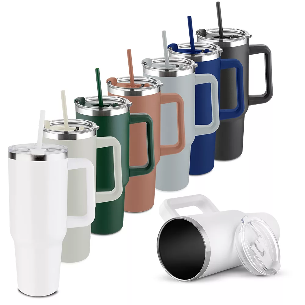 Caneca Térmica em Aço Inox Reciclado 1,3L