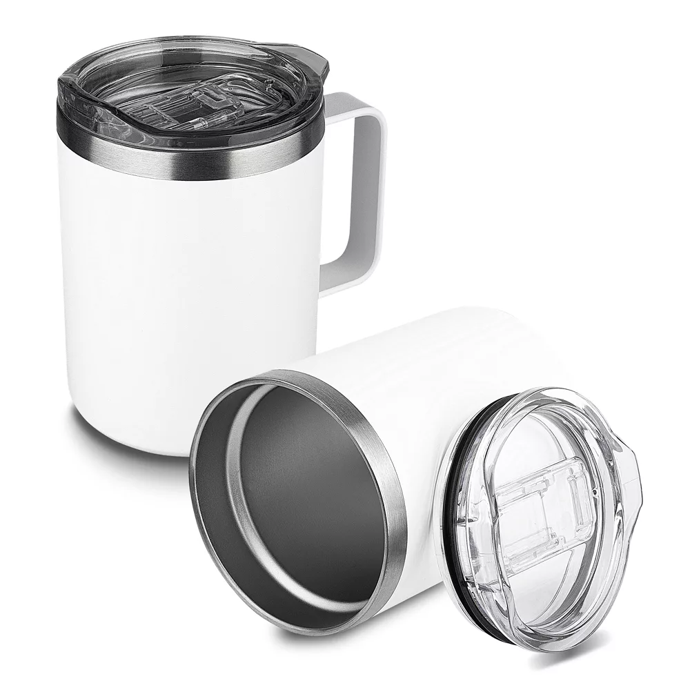 Caneca Térmica em Aço Inox com Parede Dupla Isolada