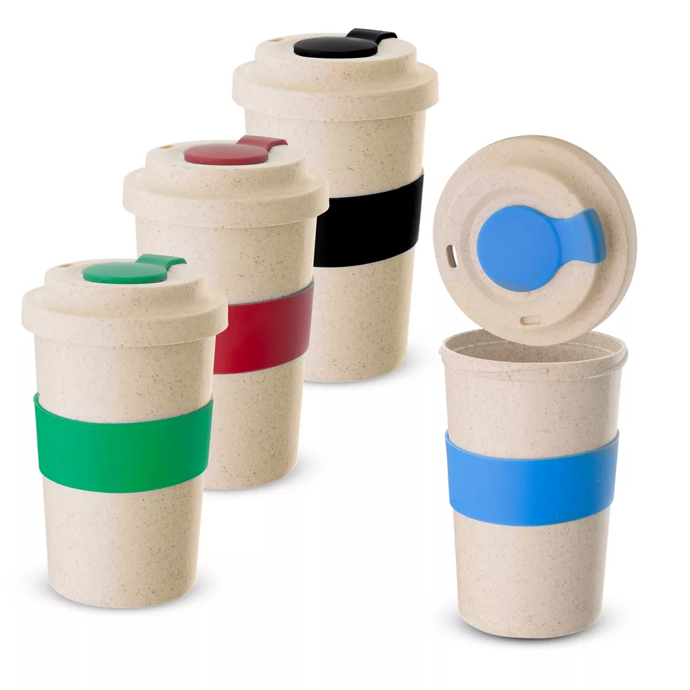 Copo Ecológico em Fibra de Bambu com Silicone