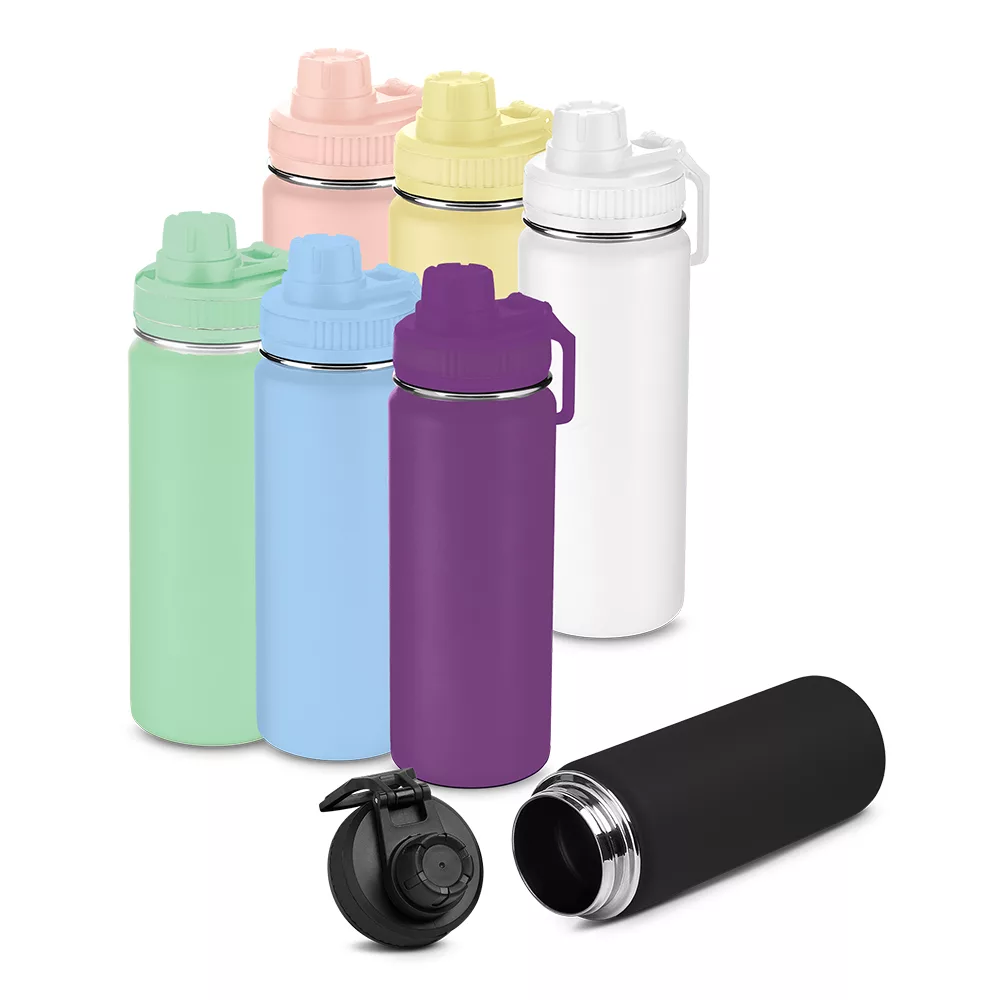 Garrafa Térmica em Aço Inox 780ml com Alça Mosquetão