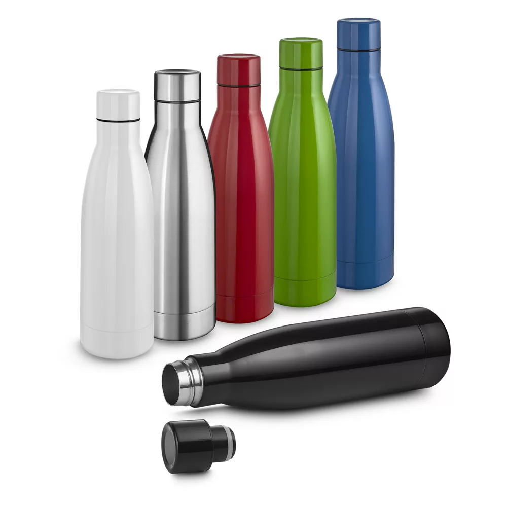 Garrafa Térmica em Aço Inox com Isolamento a Vácuo 450ml