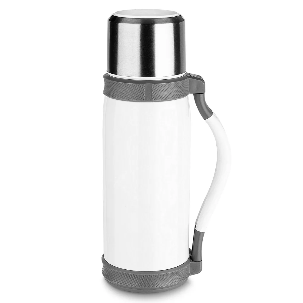 Garrafa Térmica em Aço Inox 1,2L com Copo
