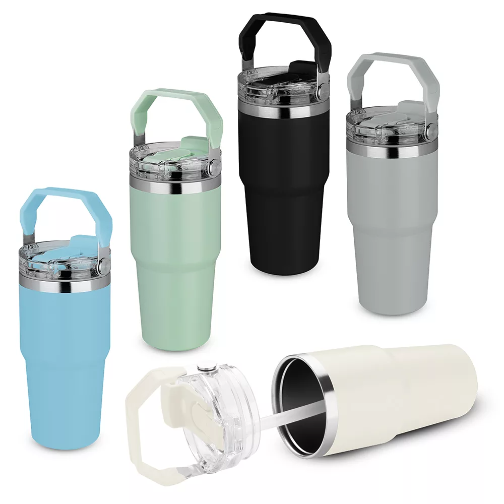 Garrafa Térmica em Aço Inox com Isolamento a Vácuo 650ml