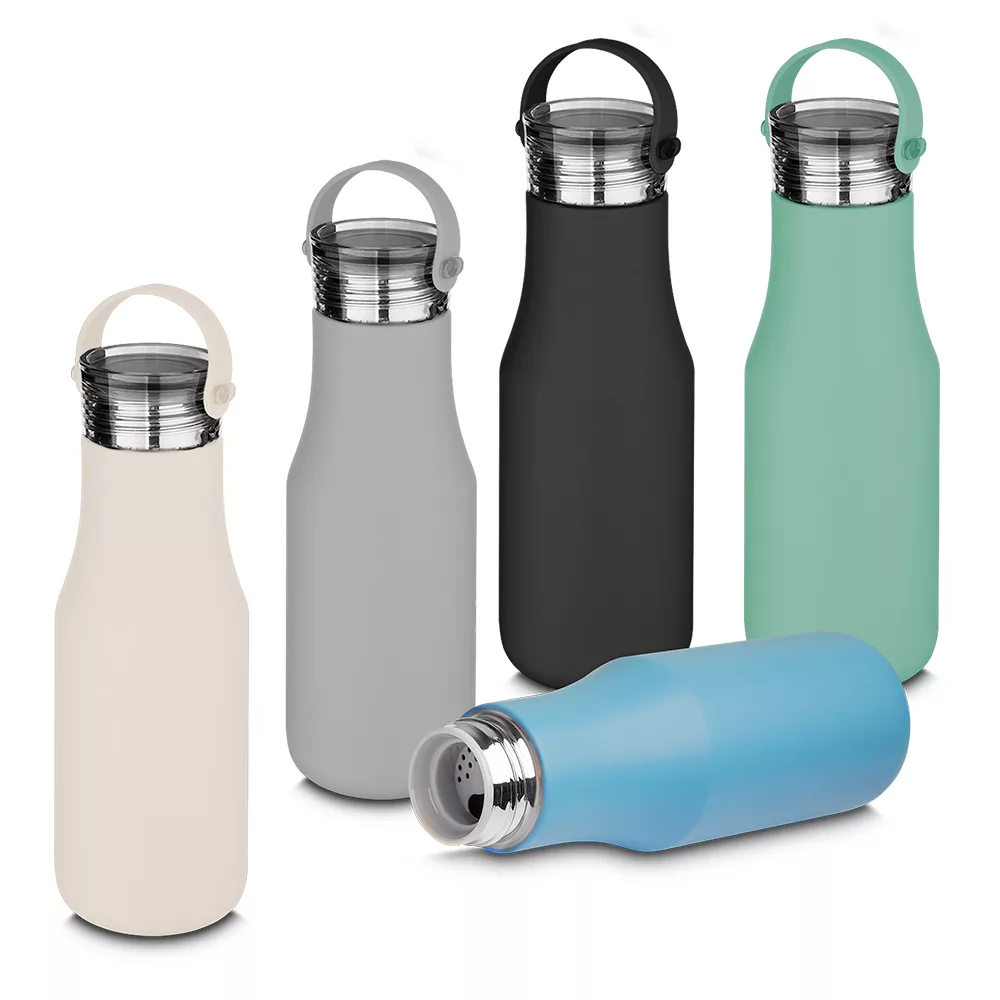 Garrafa Térmica em Aço Inox 500ml Isolada a Vácuo