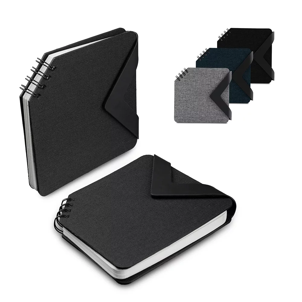 Mini Caderno em RPET com Fecho Magnético