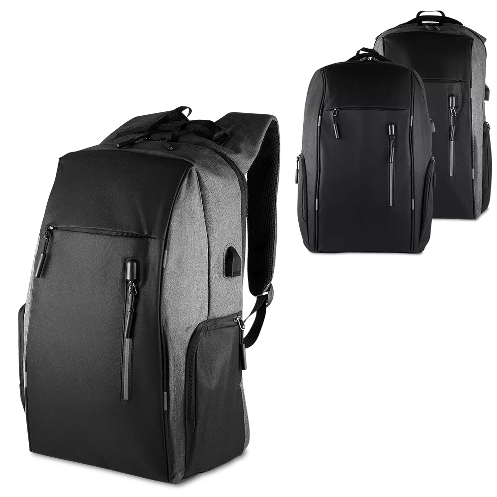 Mochila para Notebook em Poliéster 300D com USB
