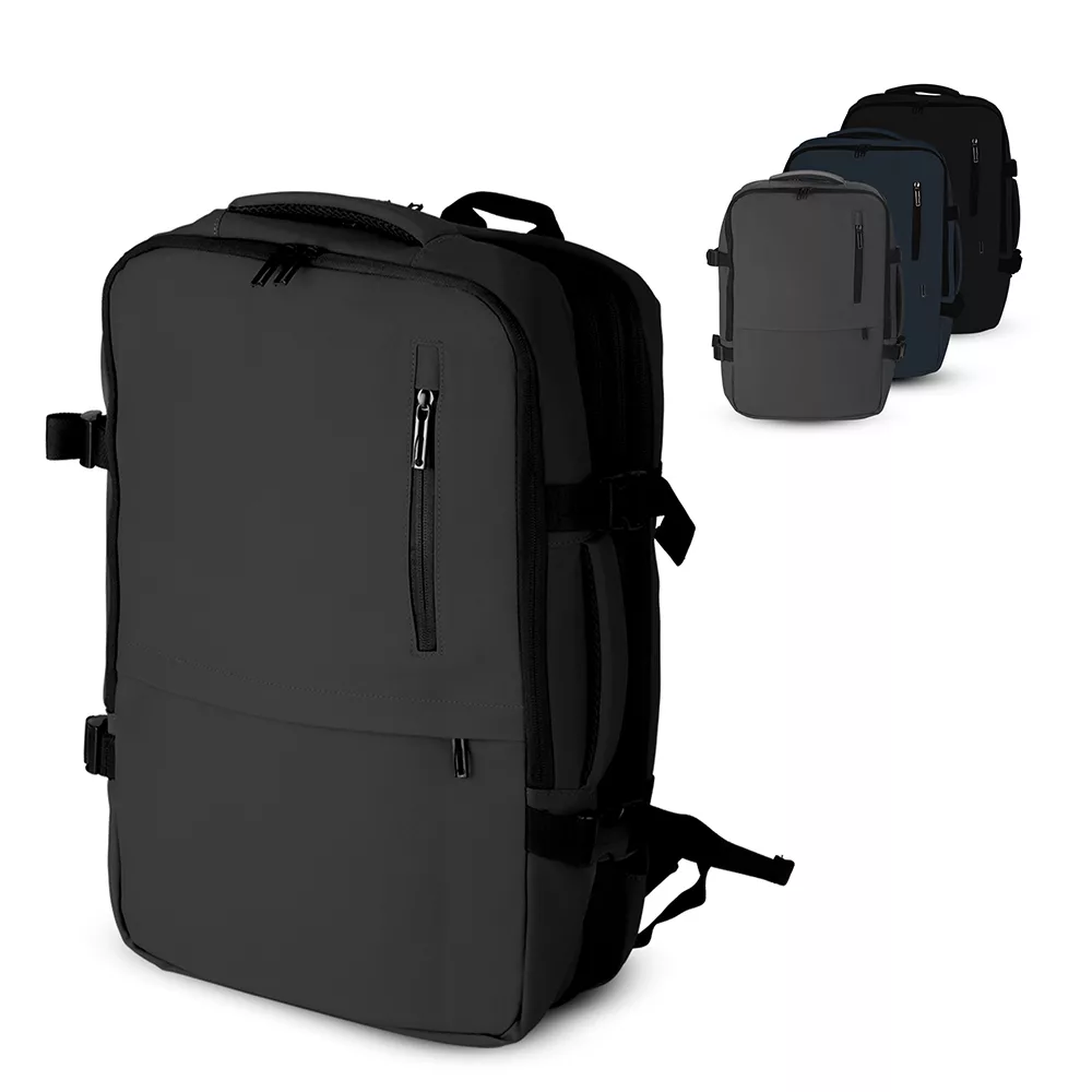 Mochila Pasta para Notebook em Poliéster 600D com Expansor