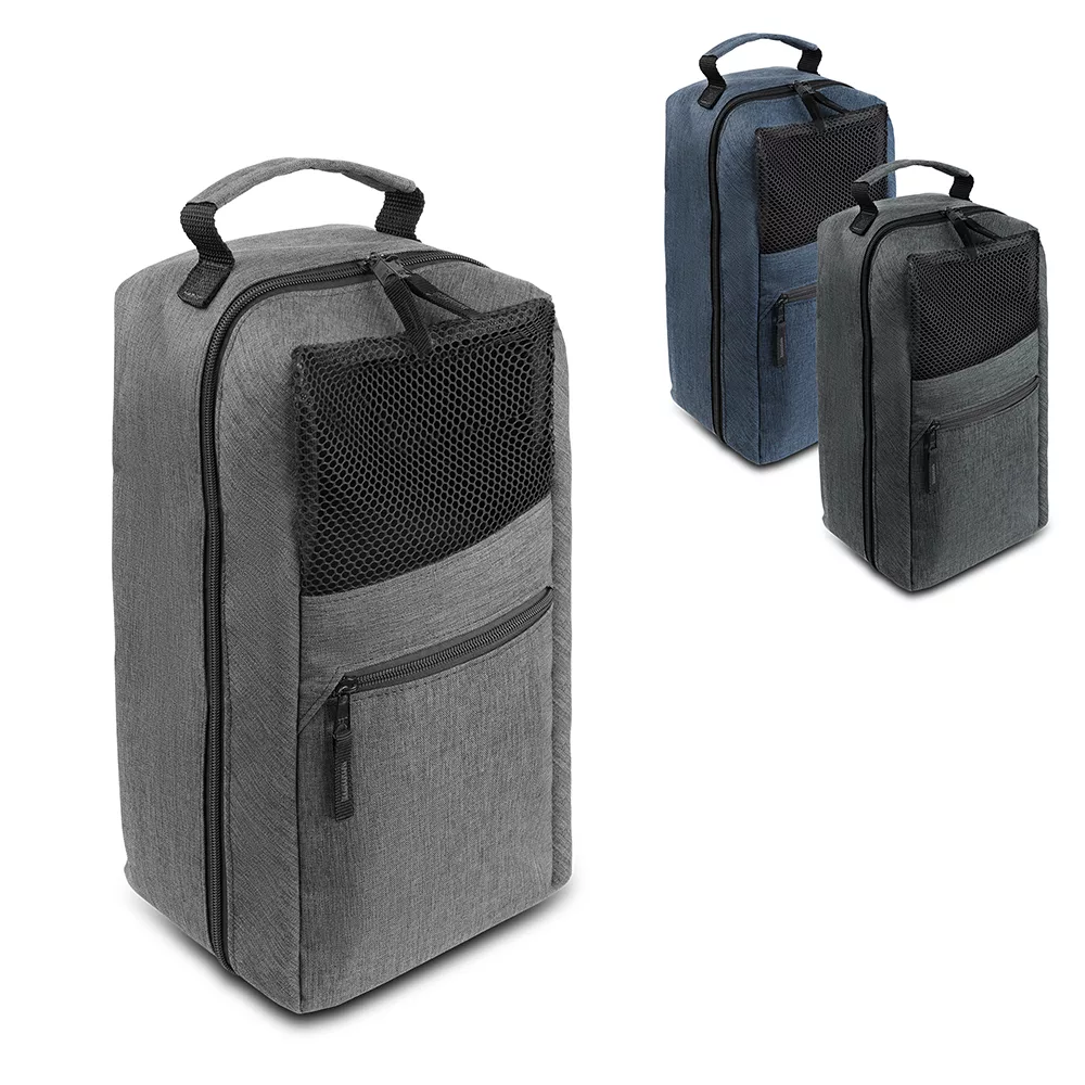 Porta Tênis em Poliéster 300D com Bolso Frontal