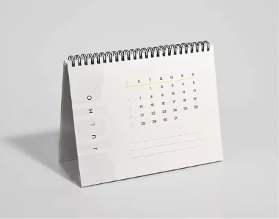 Calendário de Mesa